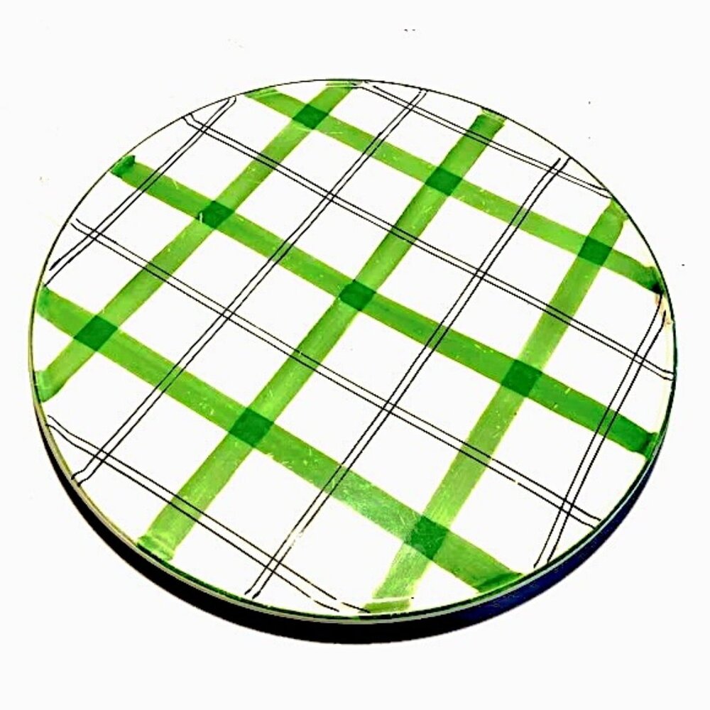 Vintage 1930s Japanese Porcelain Round Serving Platter